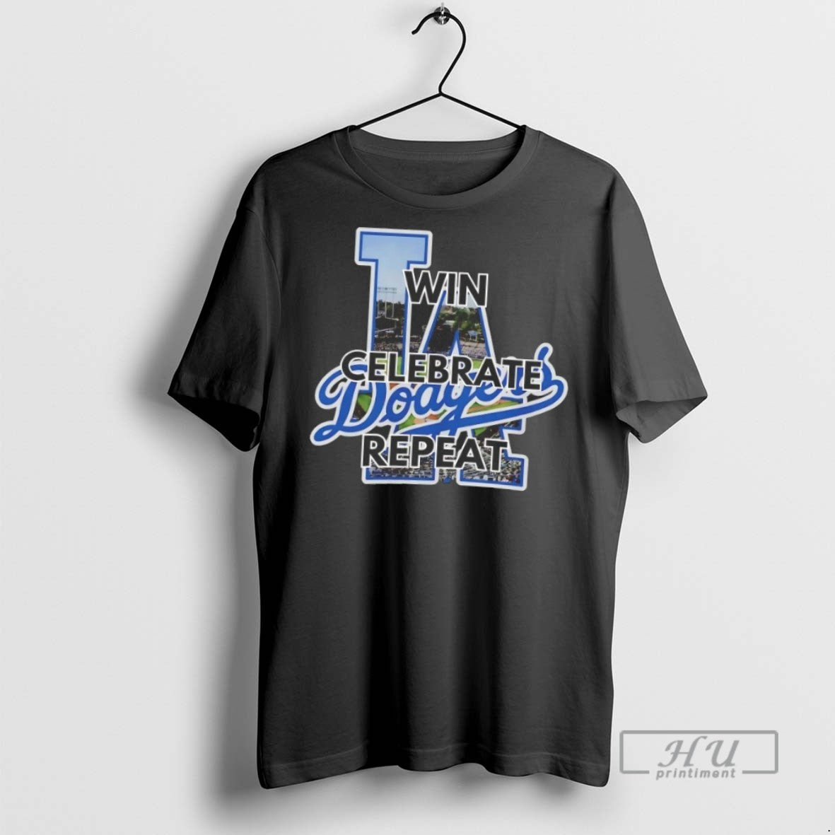 Trending Los Angeles Dodgers Win Celebrate Repeat T Shirt Unisex , , , Long Sleeve Tee