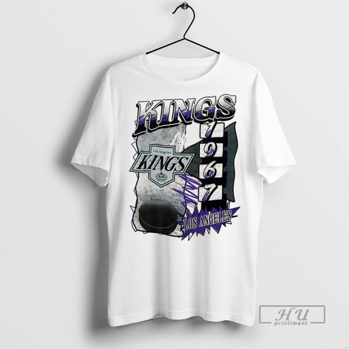 Trending Los Angeles Kings Hockey 1976 Natural Vintage T Shirt Unisex , , , Long Sleeve Tee