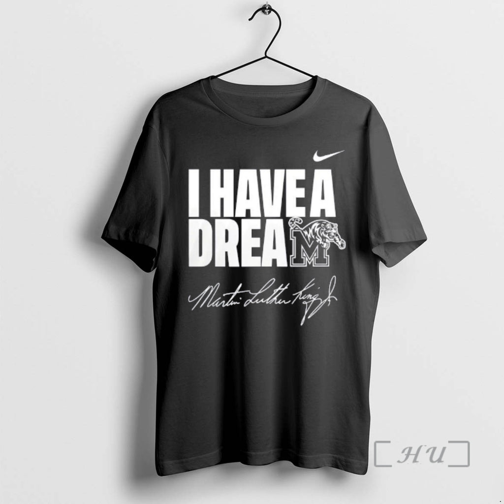 Trending Memphis Mens Basketball I Have A Dream Martin Luther King Jr 2 Sided Premium