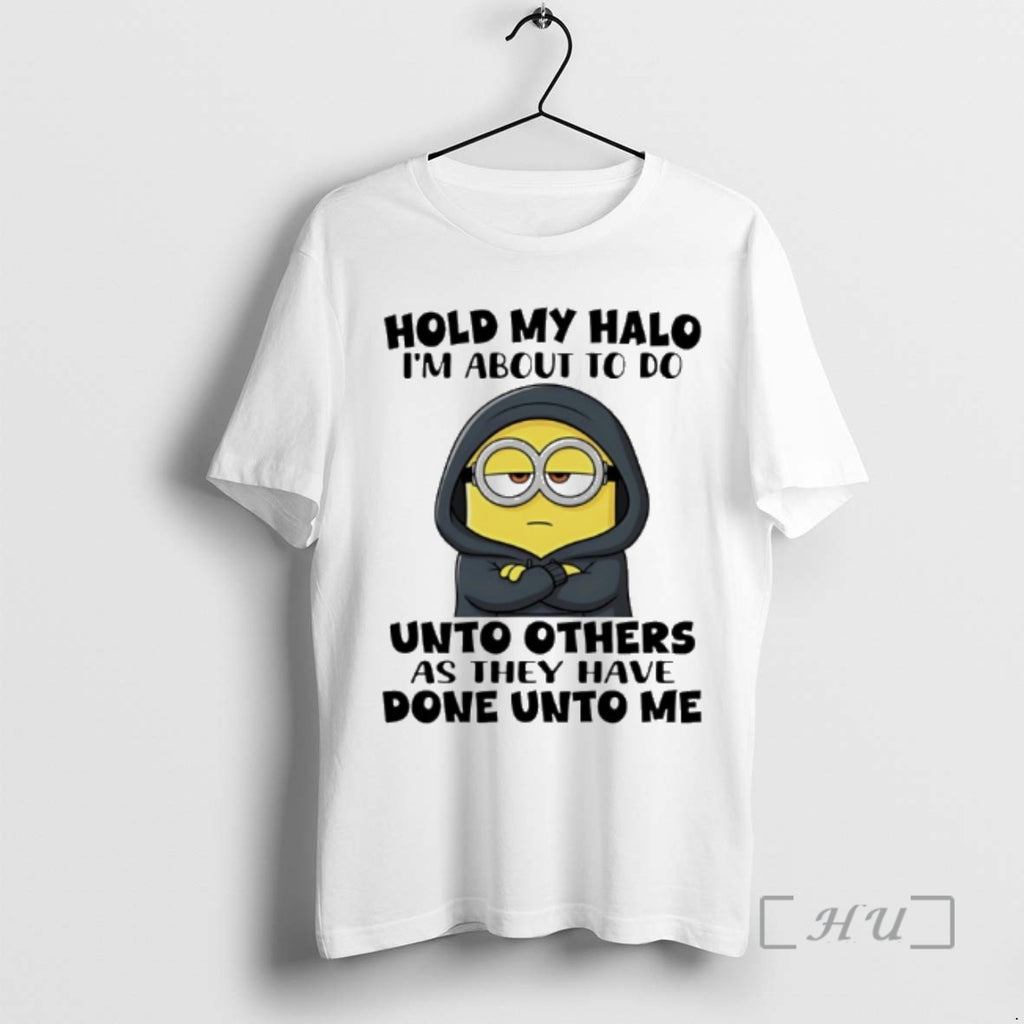 Trending Minion Hold My Halo Im About To
