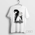 Trending Monster Johan Liebert And Kenzo Tenma T Shirt Unisex , , , Long Sleeve Tee