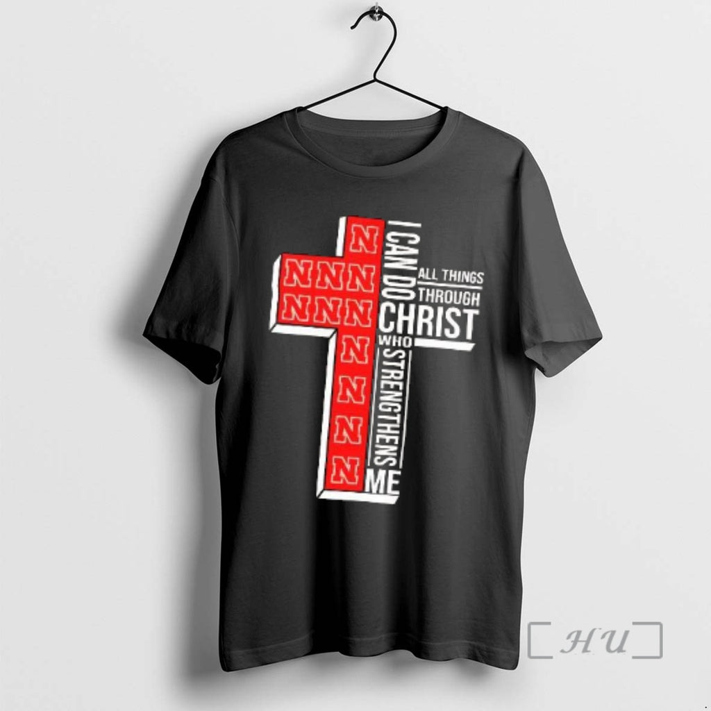 Trending Nebraska Cornhuskers Ncaa I Can Do All Things Through Christ Who Strengthens Me Christian