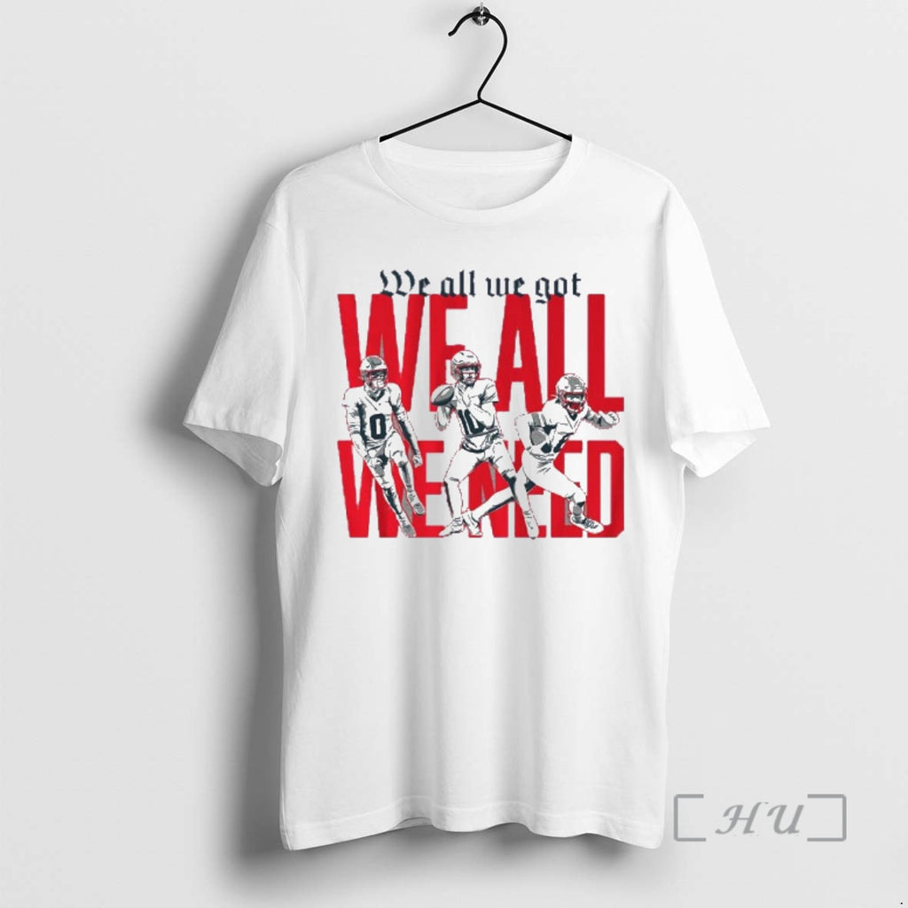 Trending New England Football We All We Got We All We Need Afc Championship Premium