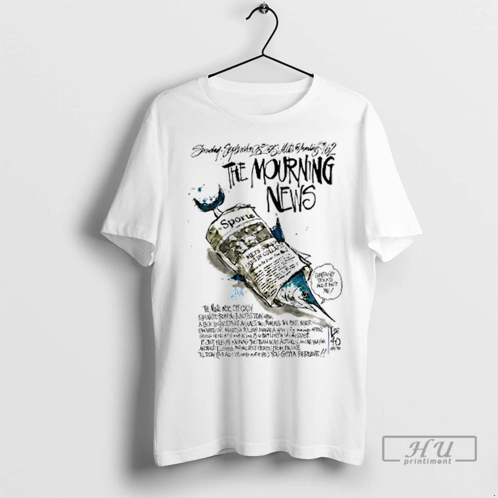 Trending New York Mets The Mourning News T Shirts