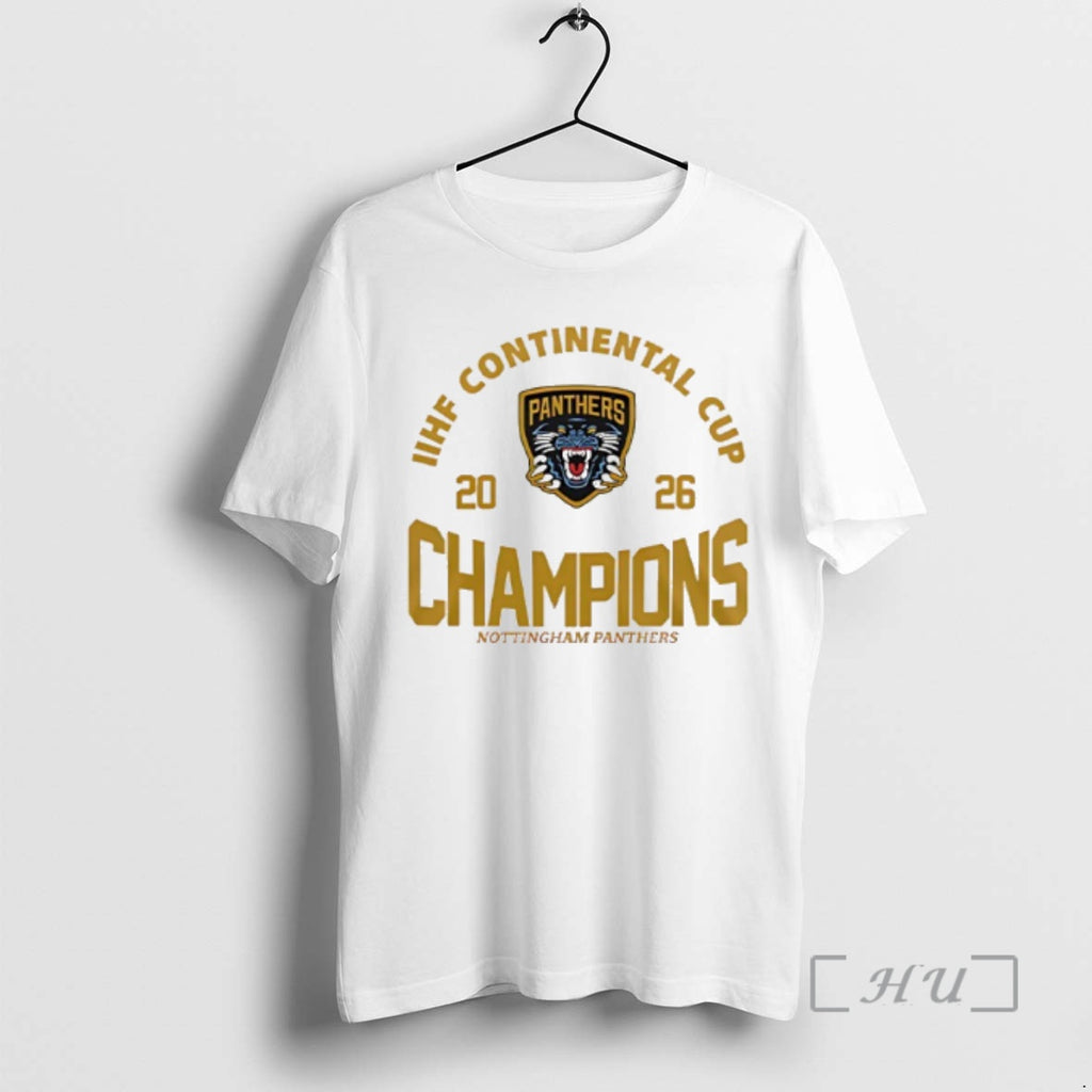 Trending Nottingham Panthers Iihf Continental Cup Champions 2026 Logo