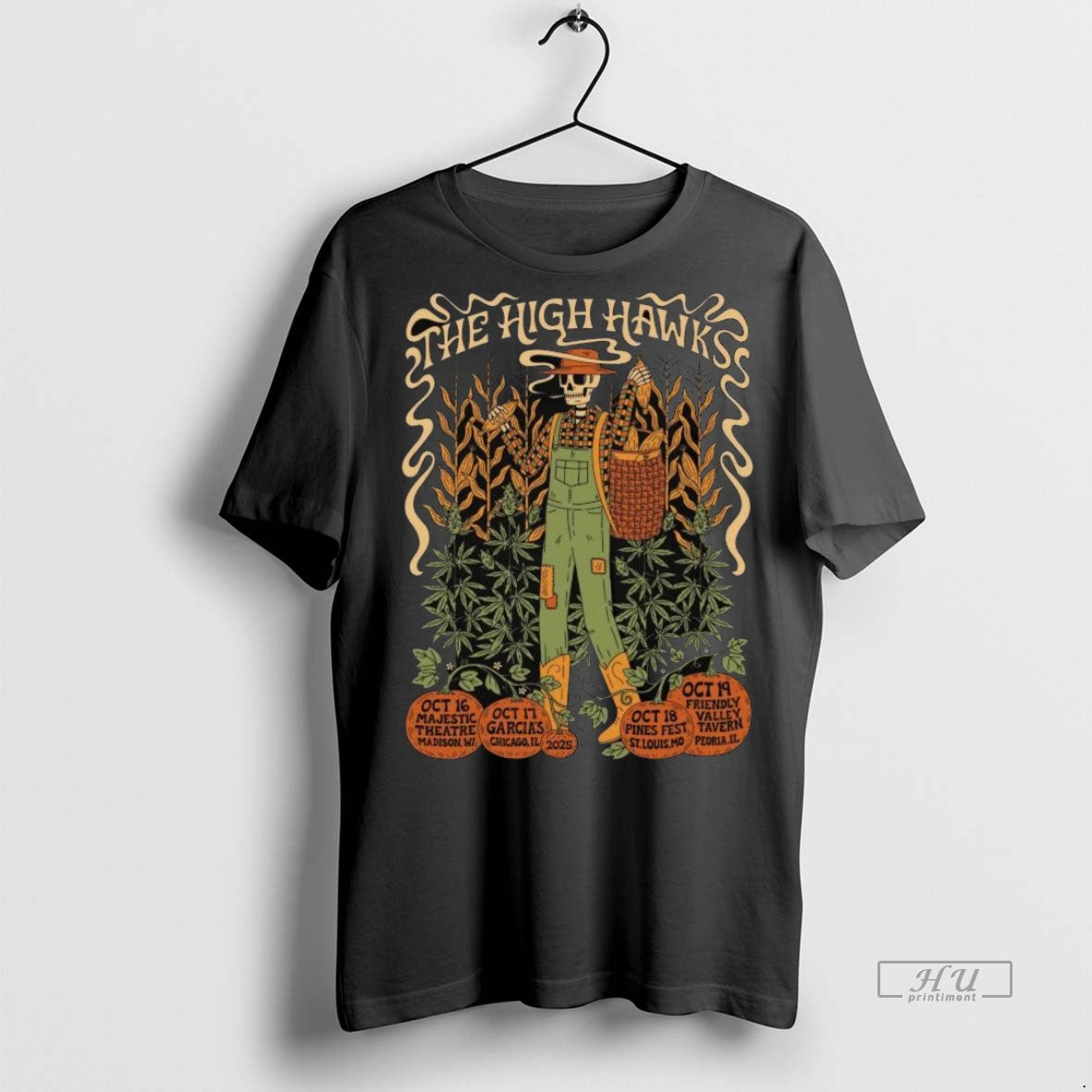 Trending Officials The High Hawks Show Halloween October 16 19 2025 Long Sleve Unisex , , , Long Sleeve Tee