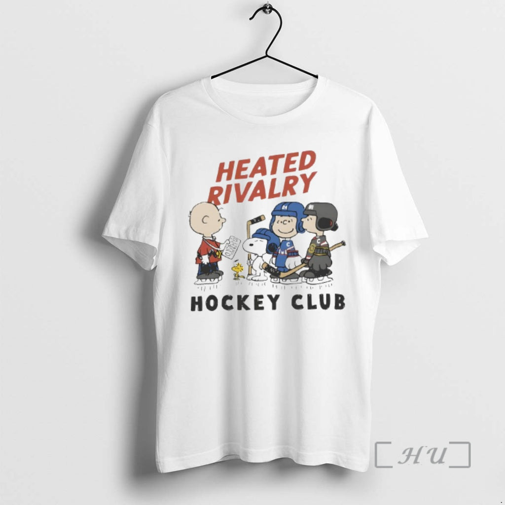 Trending Peanuts Heated Rivalry Hockey Club Graphic