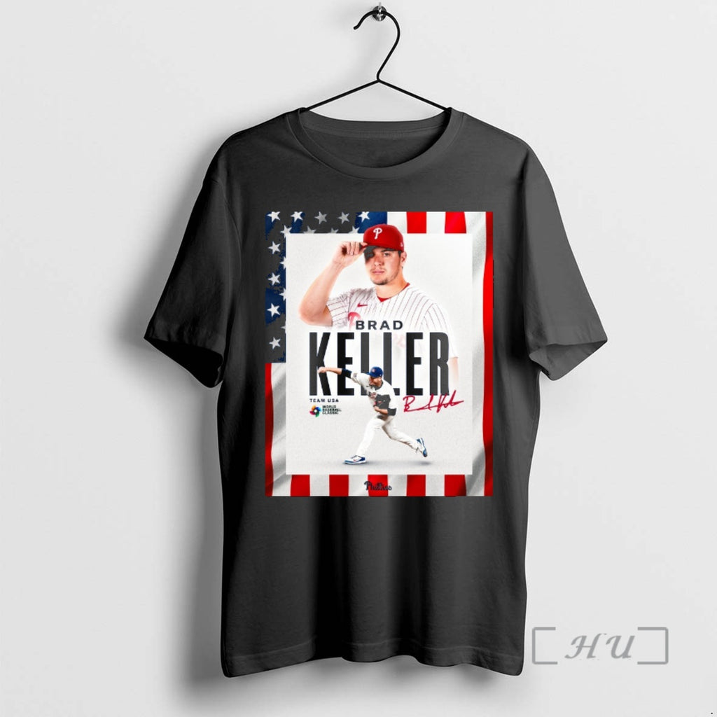 Trending Philadelphia Phillies Brad Keller Team Usa World Baseball Classic Signature Premium T Shirts Sweater