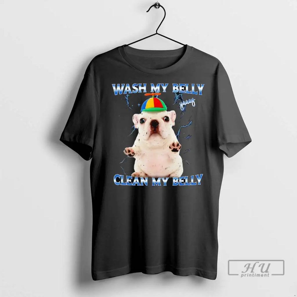 Trending Pibble Wash Clean My Belly T Shirts