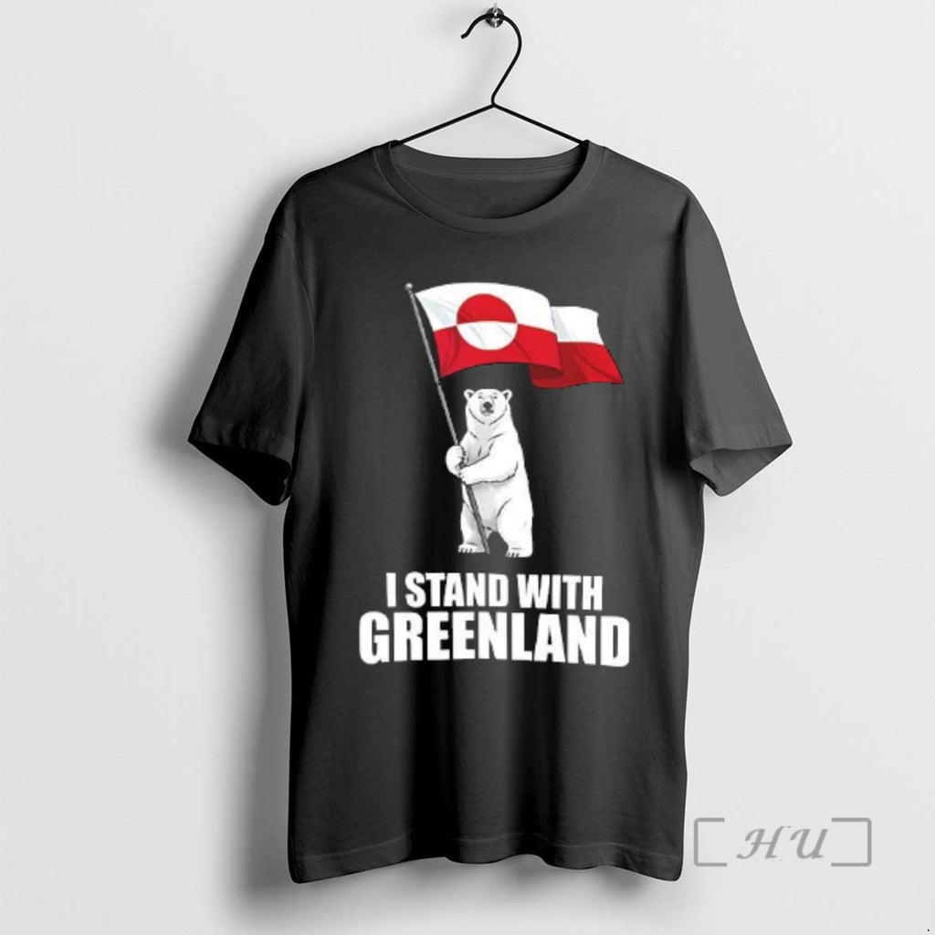 Trending Polar Bear Stand With Greenland