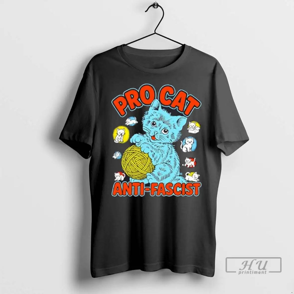 Trending Pro Cat Anti Fascist T Shirts