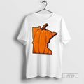 Trending Pumpkin Arrange Minnesota State Halloween T Shirt Unisex , , , Long Sleeve Tee