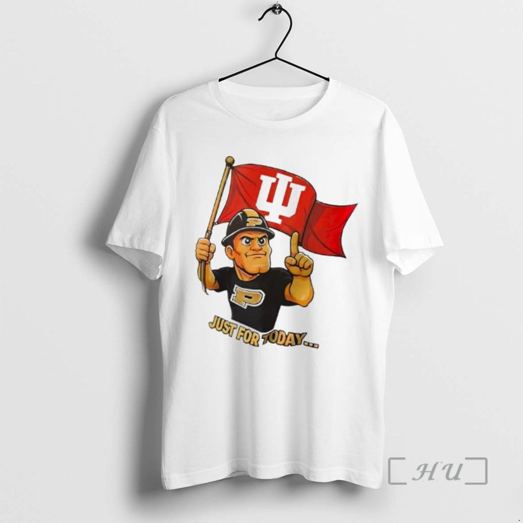 Trending Purdue Boilermakers Holding Iu Flag Just For Taday