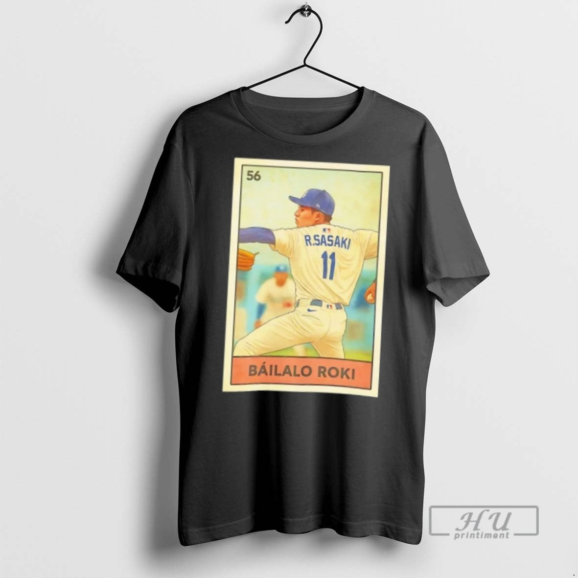 Trending Roki Sasaki Bailalo Roki Loteria Card La Dodgers T Shirt Unisex , , , Long Sleeve Tee