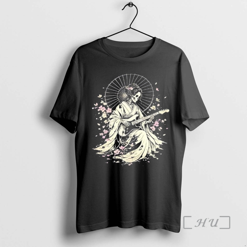 Trending Sakura Strings Skeleton Playing Guitar