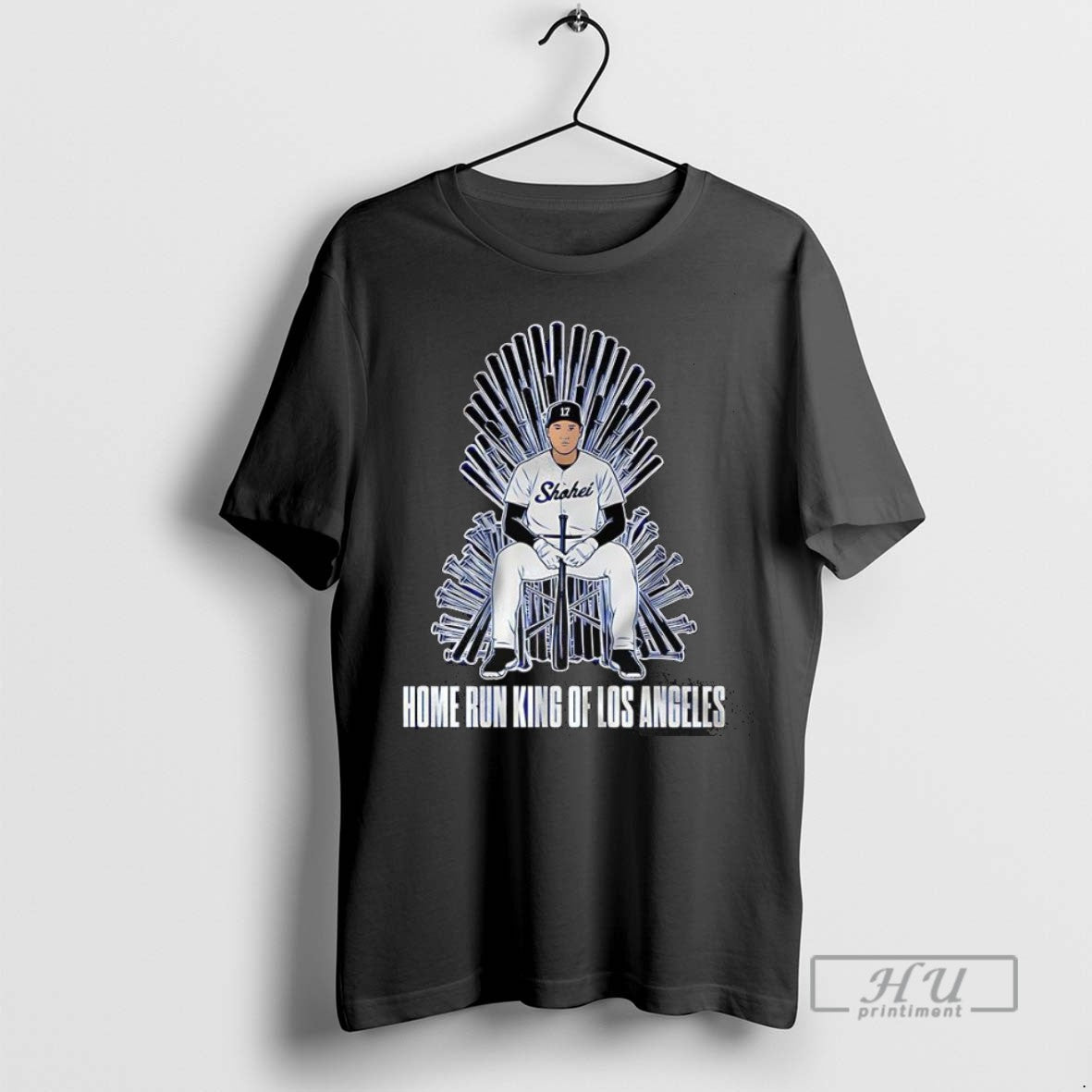 Trending Shohei Ohtani Los Angeles Dodgers Baseball Home Run King Of Los Angeles Unisex , , , Long Sleeve Tee