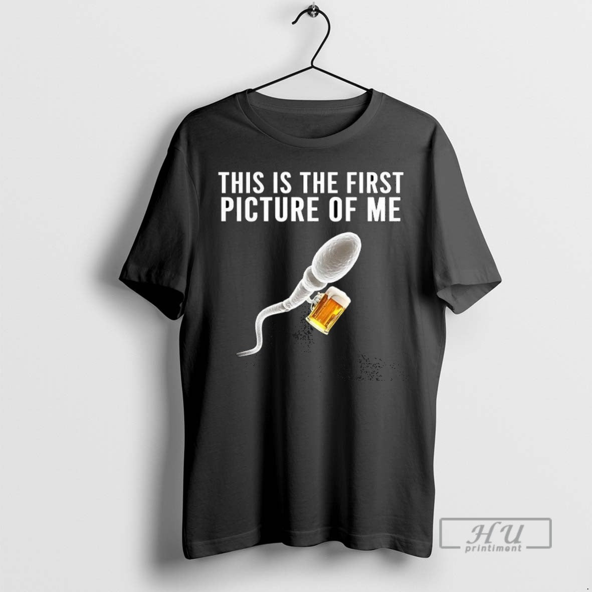 Trending Sperm Beer This Is The First Picture Of Me Meme T Shirt Unisex , , , Long Sleeve Tee