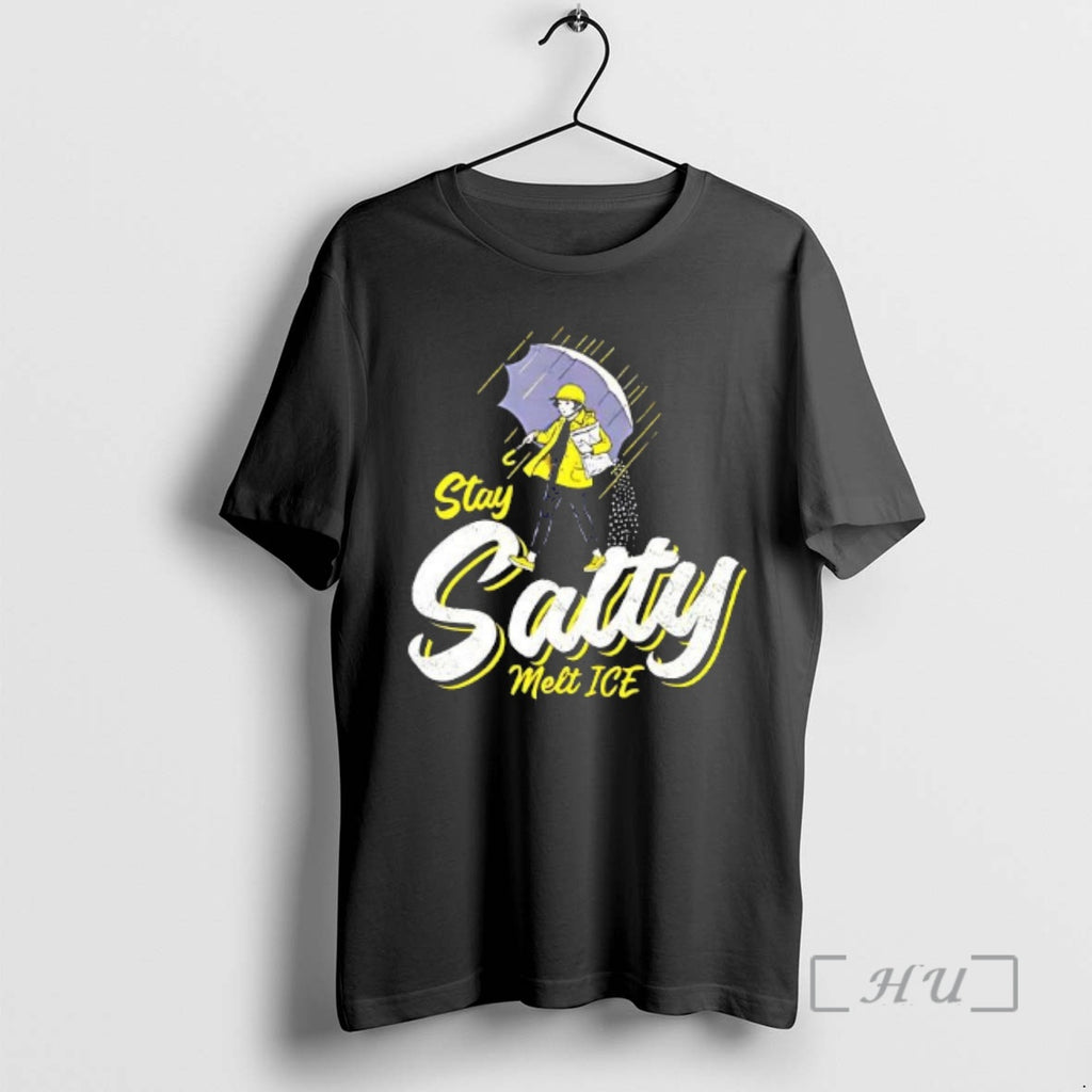 Trending Stay Salty Melt Ice Caricature