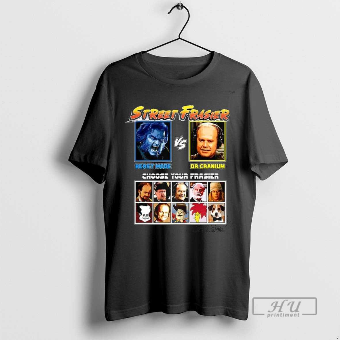 Trending Street Frasier Beast Mode Vs Dr Cranium T Shirt Unisex , , , Long Sleeve Tee
