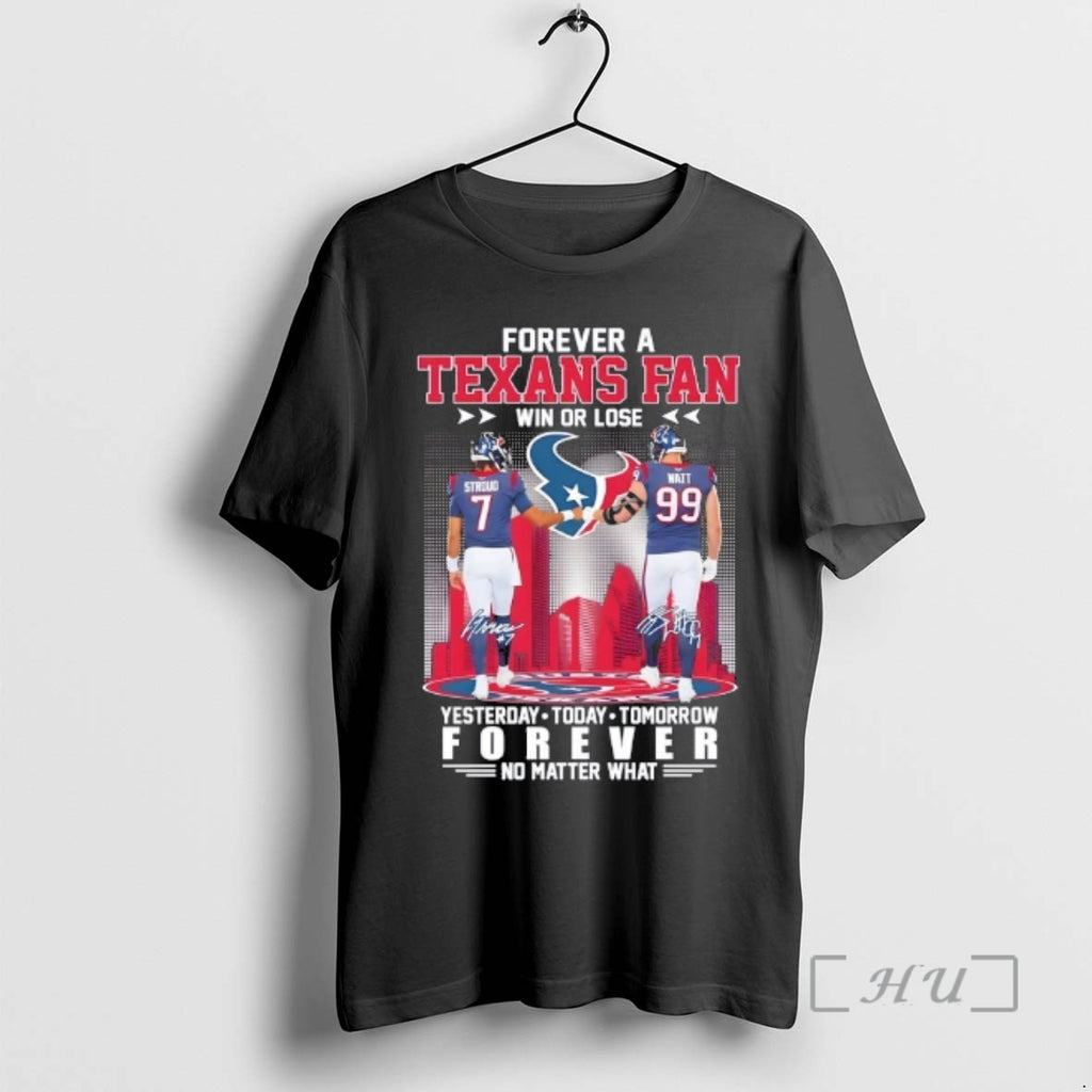 Trending Stroud Fist Bump Watt Forever A Houston Texans Fan Win Or Lose No Matter