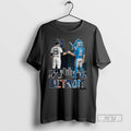 Trending Tarik Skubal Detroit Tigers Touch Hand Jared Goff Detroit Lions Skyline Signature