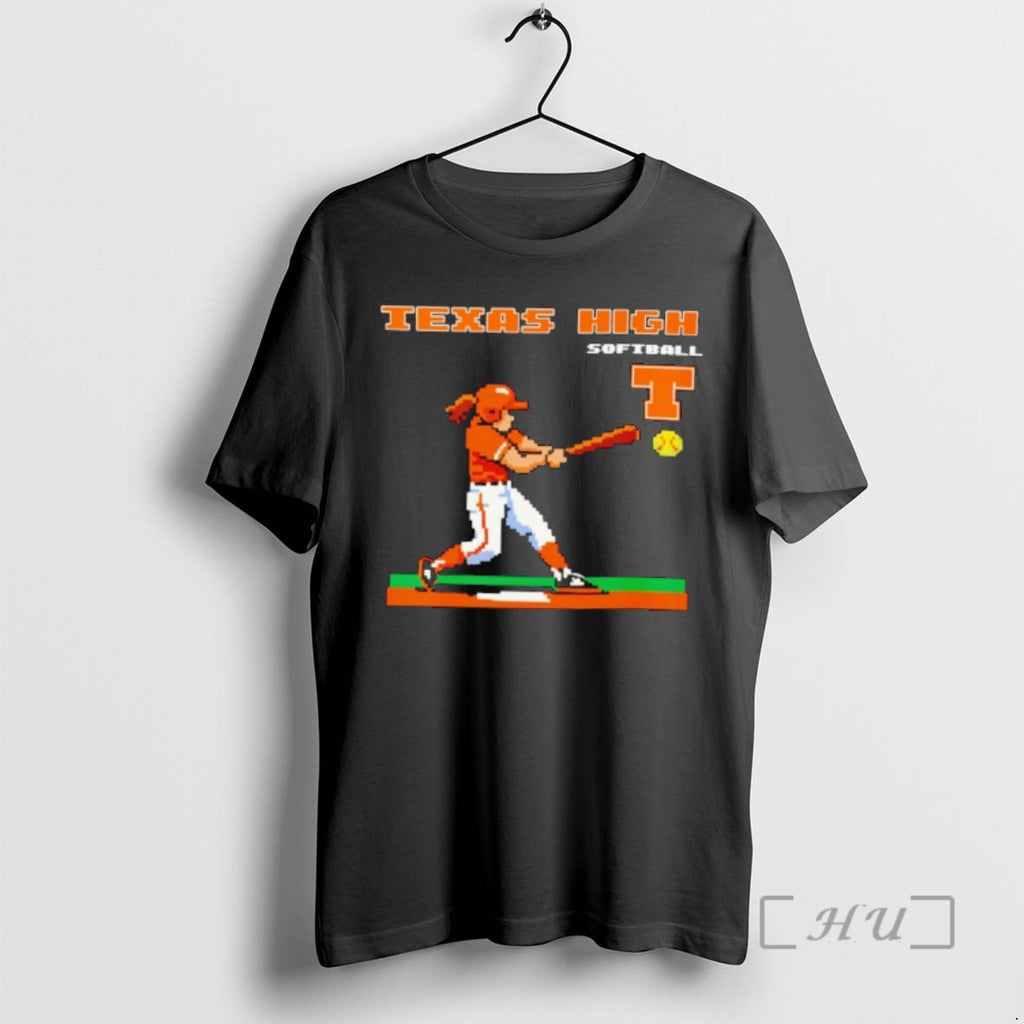 Trending Texas Longhorns Softball Player 8 Bit
