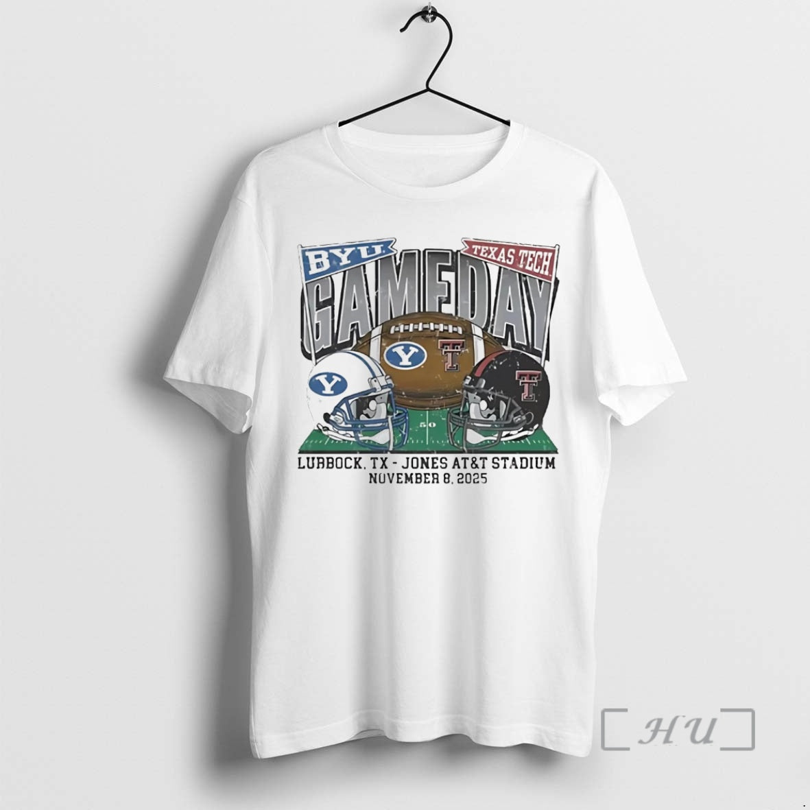 Trending Texas Tech Red Raiders Vs Byu Cougars 2025 Gameday Matchup T-Shirts