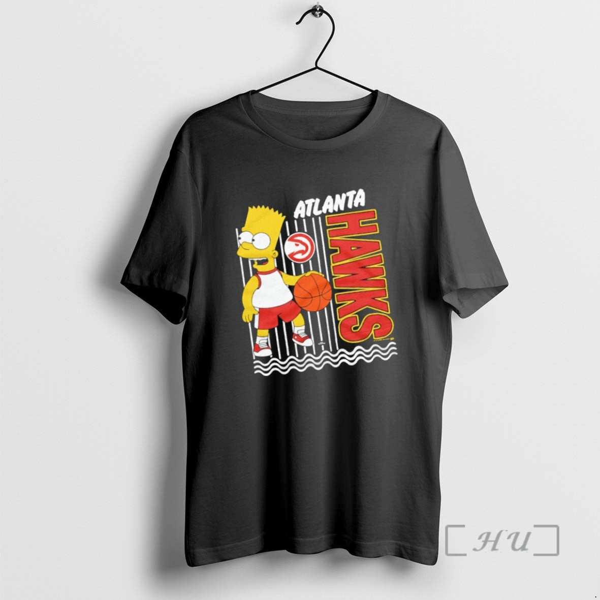 Trending Bart Simpson X Atlanta Hawks Basketball T-Shirts