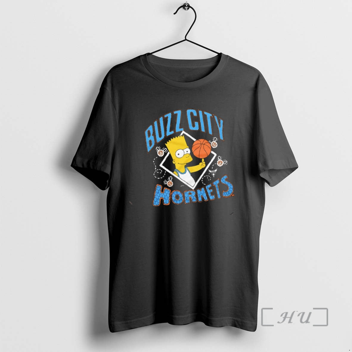 Trending Bart Simpson X Charlotte Hornets Basketball T-Shirts