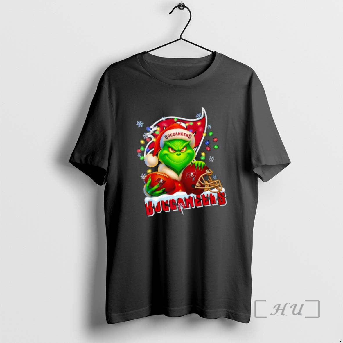 Trending Grinch Love Tampa Bay Buccaneers Football Lights 25 T-Shirts