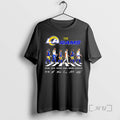Trending The La Rams Featuring Player Signatures And Names Abbey Road Premium T Shirts Sweater