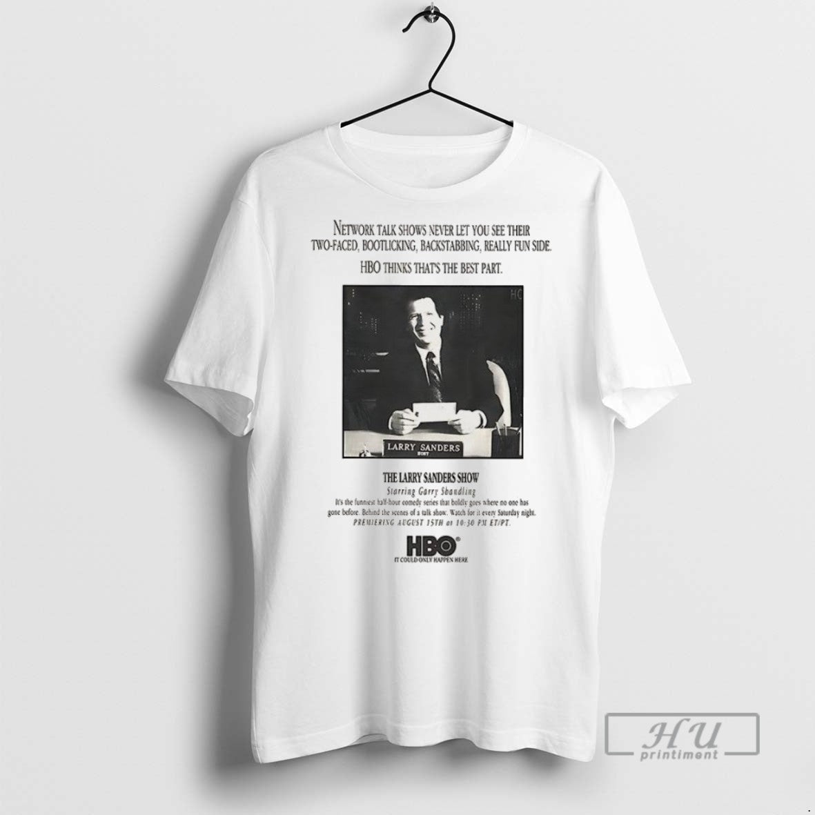 Trending The Larry Sanders Show Starring Garry Shandling Hbo Tv Show Vintage T Shirt Unisex , , , Long Sleeve Tee