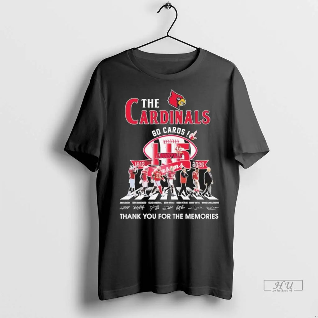 Trending The Louisville Cardinals Abbey Road 11 Season 1912 2026 Go Cards T Shirts