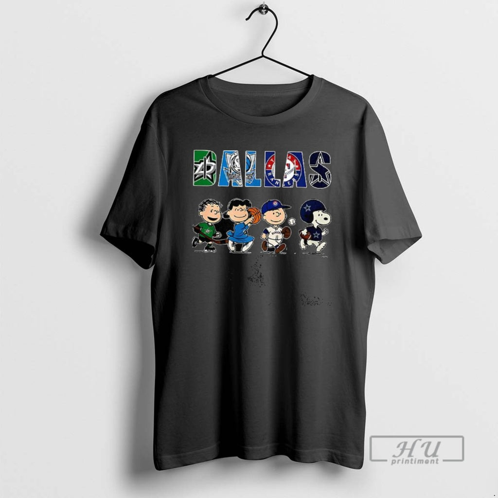 Trending The Peanuts Show Fan Dallas Sports T Shirts