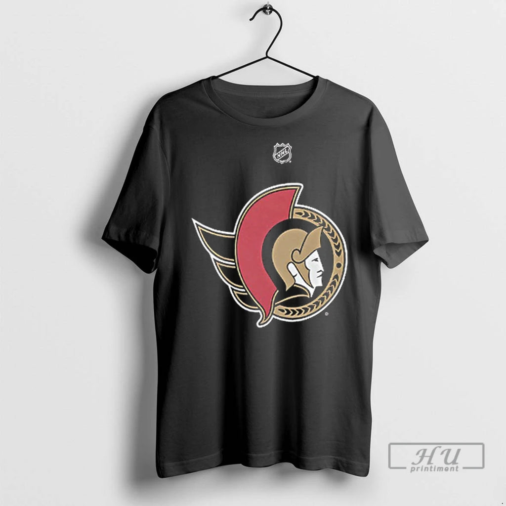 Trending Tim Stutzle 18 Ottawa Senators Nhl Name And Number 2 Sided T Shirts