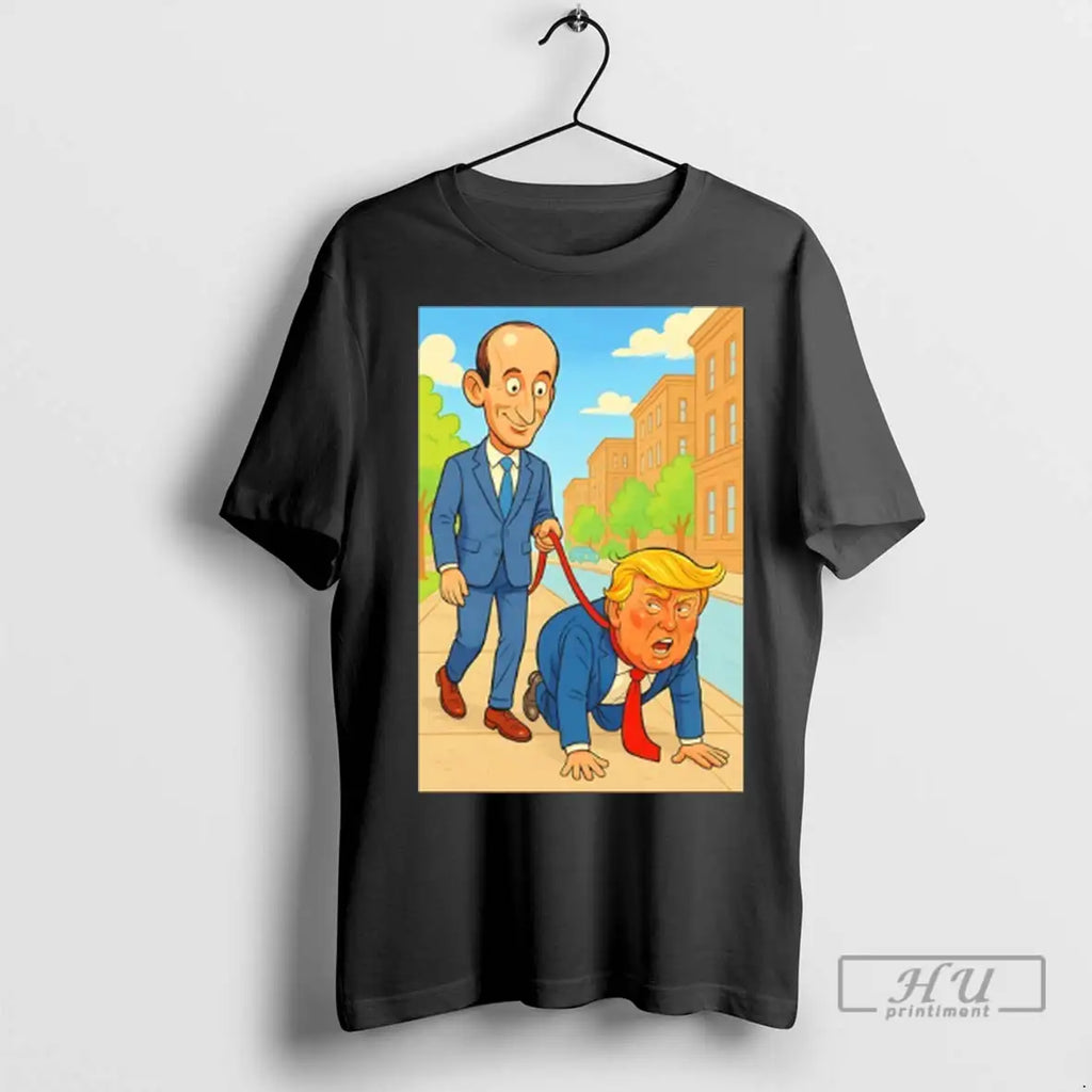 Trending Time For Your Daily Walk Donald Trump Carton Meme T Shirts
