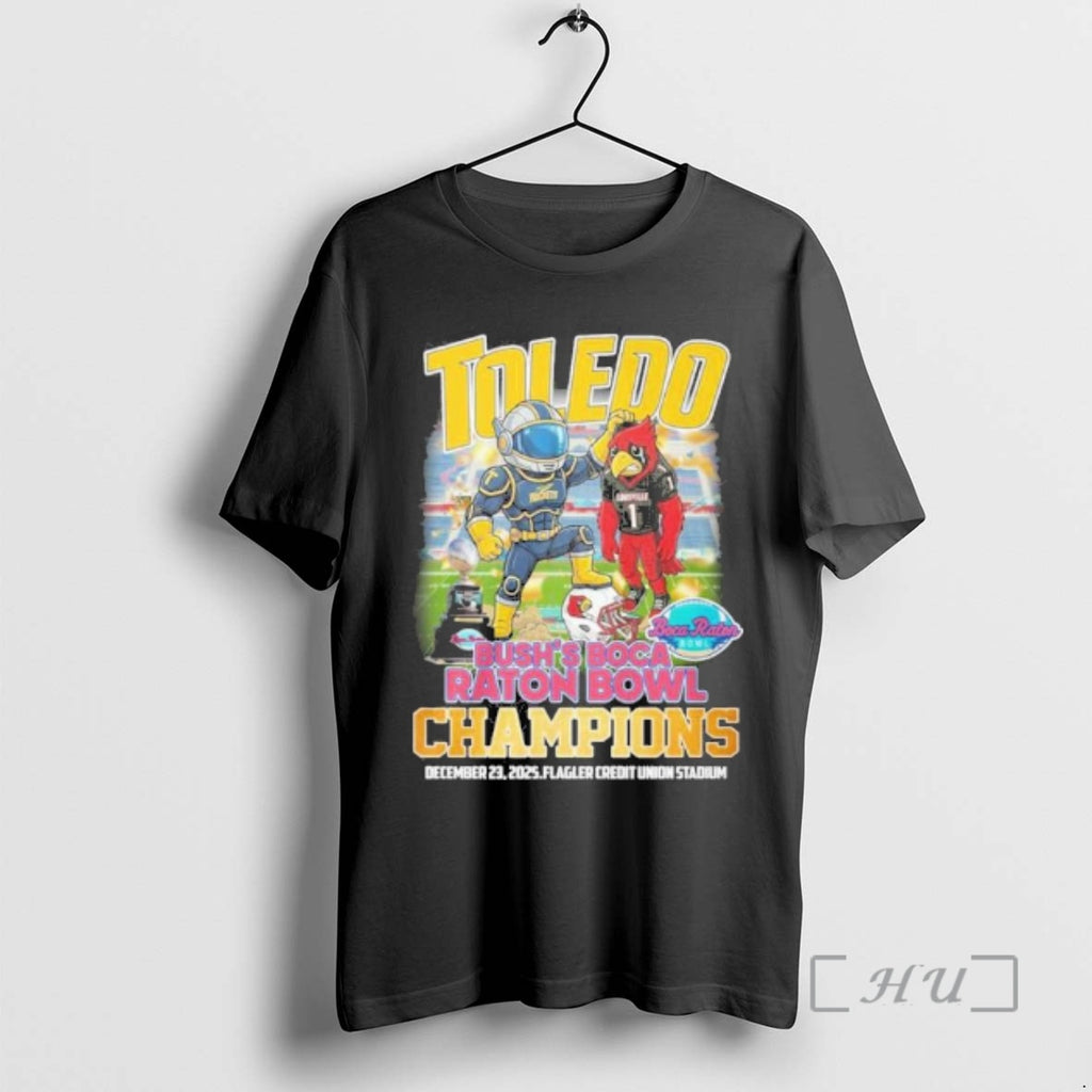 Trending Toledo Rockets Mascot Beat Louisville Boca Raton Bowl Champions