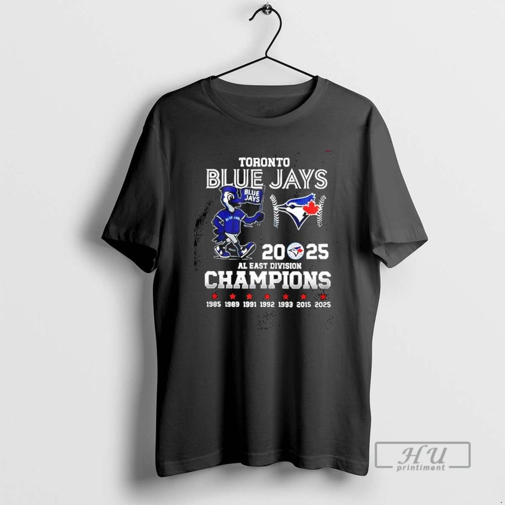 Trending Toronto Blue Jay Al Central Division Champions 2025 T Shirts