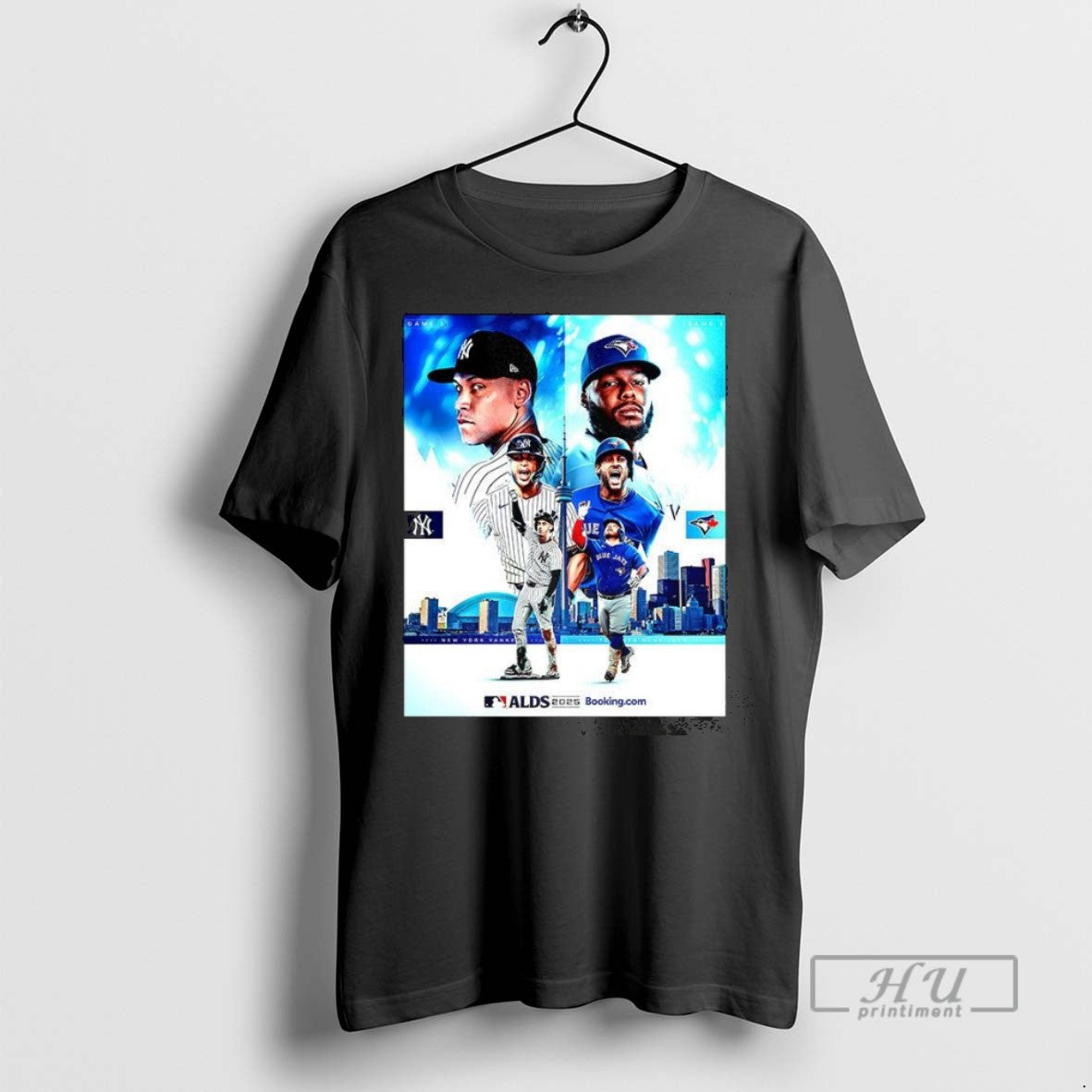 Trending Toronto Blue Jays Vs New York Yankees Mlb 2025 Alds Graphic T Shirt Unisex , , , Long Sleeve Tee