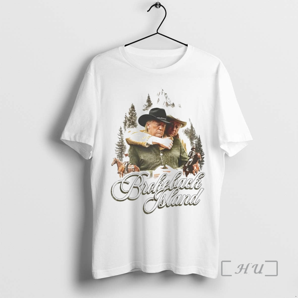 Trending Trump Bill Clinton Brokeback Island T-Shirts