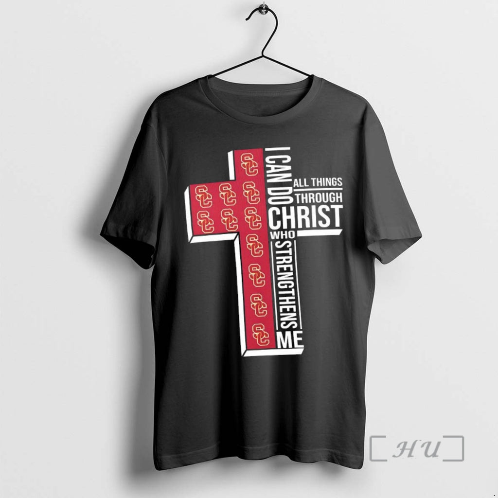 Trending Usc Trojans Ncaa I Can Do All Things Through Christ Who Strengthens Me Christian