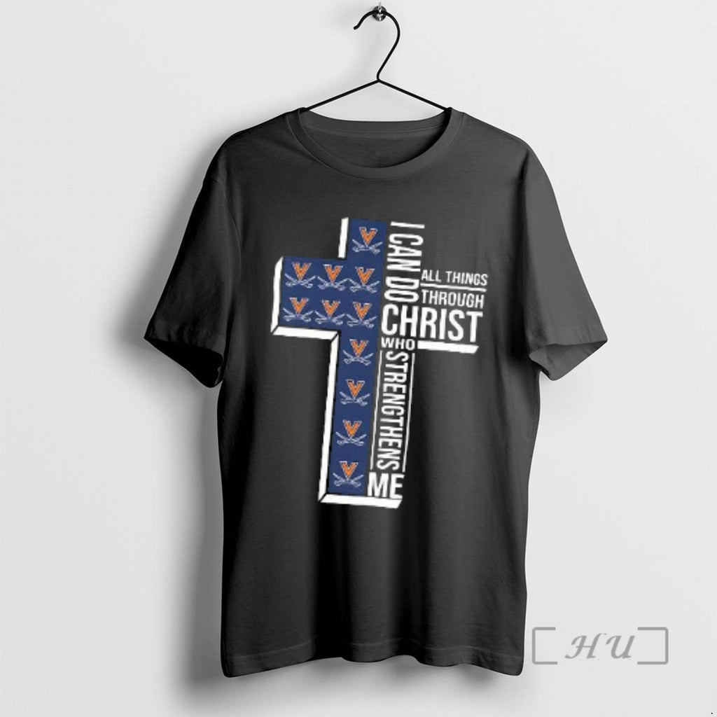 Trending Virginia Cavaliers Ncaa I Can Do All Things Through Christ Who Strengthens Me Christian