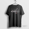 Trending Washington Capitals Custom Name And Number 2 Sided T Shirt Unisex , , , Long Sleeve Tee