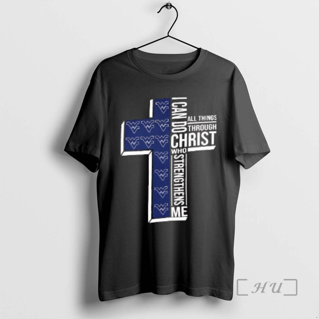 Trending West Virginia Ncaa I Can Do All Things Through Christ Who Strengthens Me Christian