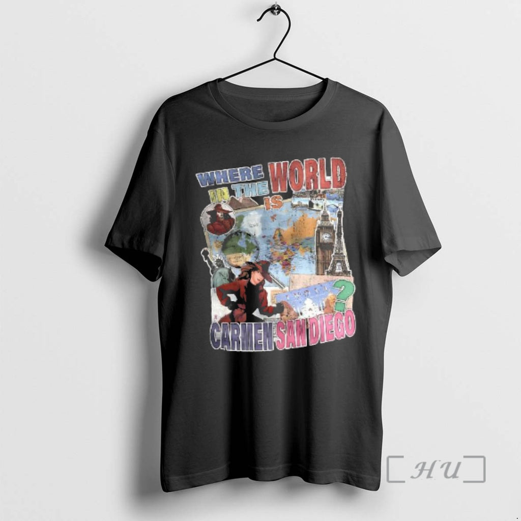 Trending Where In The World Is Carmen Sandiego Cartoon Retro