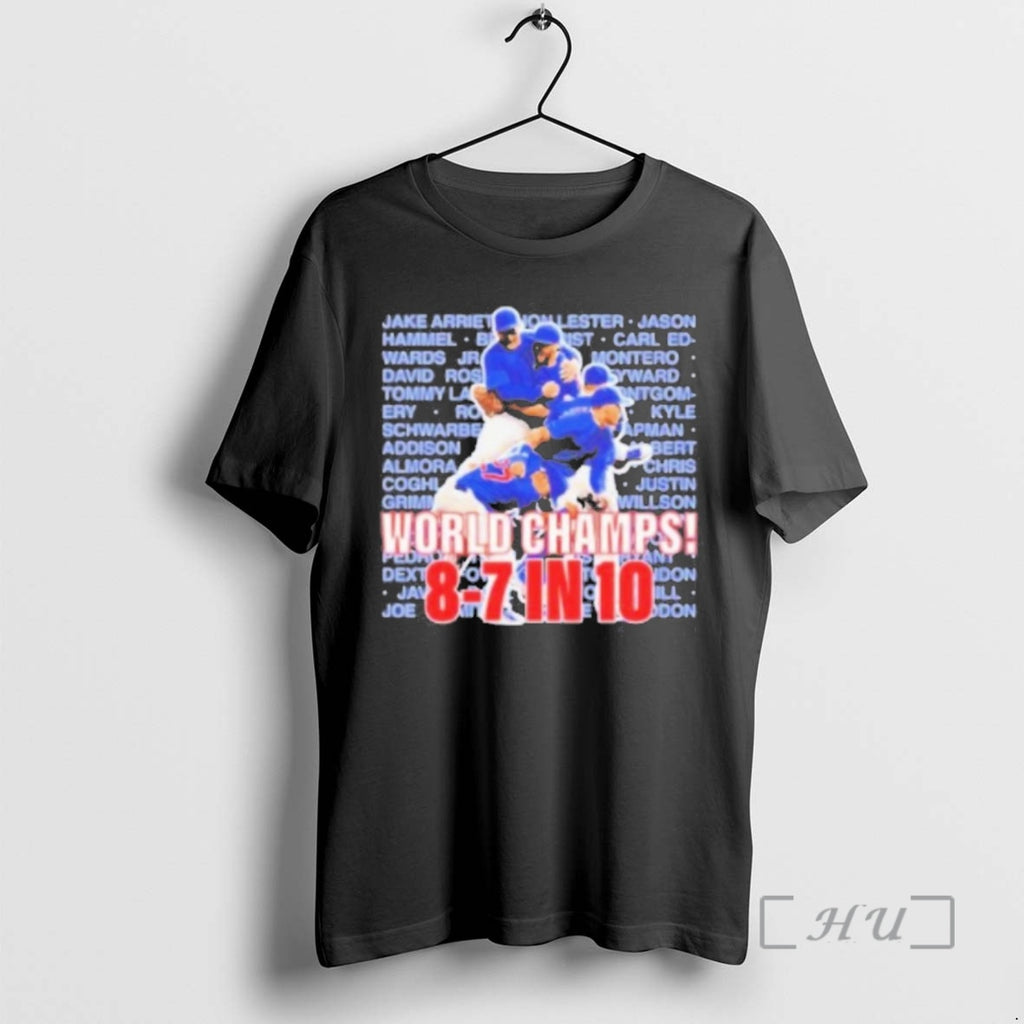 Trending World Champs 8 7 In 10 Chicago Cubs