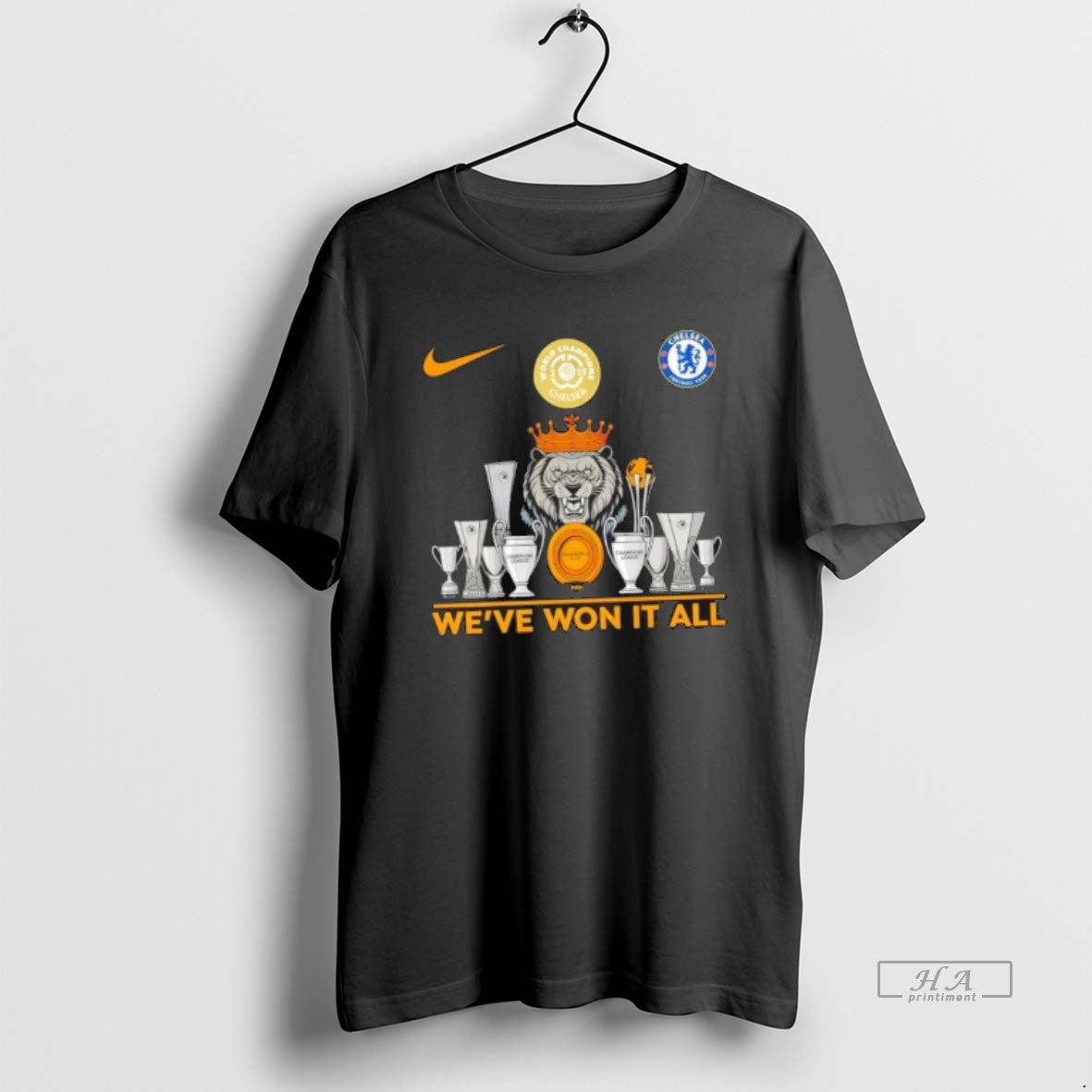 Trendy 2025 World Champions Chelsea Fc Weve Won It All Trophies Unisex , , , Long Sleeve Tee