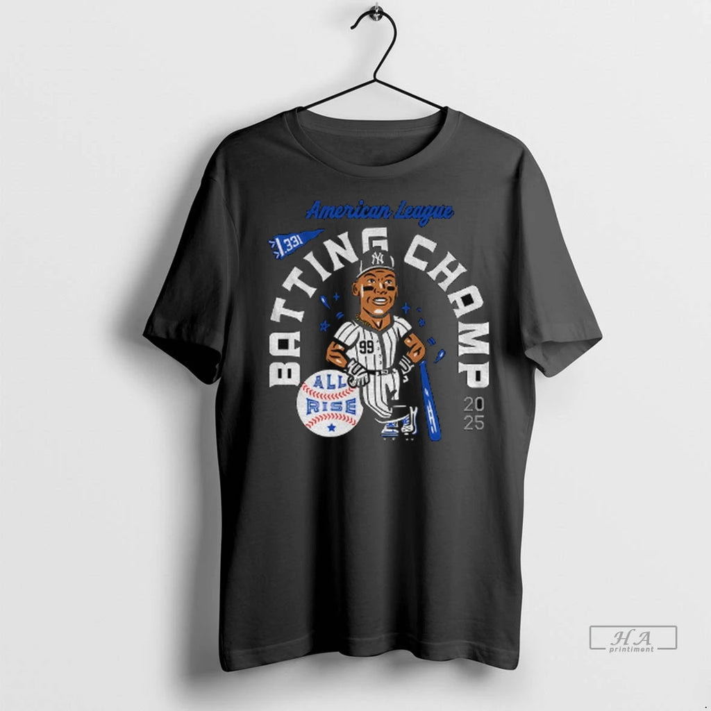 Trendy Aaron Judge New York Yankees Mlb Baseball American League Batting Champ 2025 Shirt Sweater