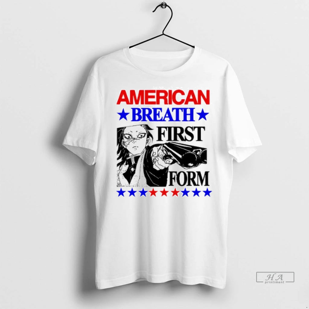 Trendy American Breath First Form Shirt Sweater