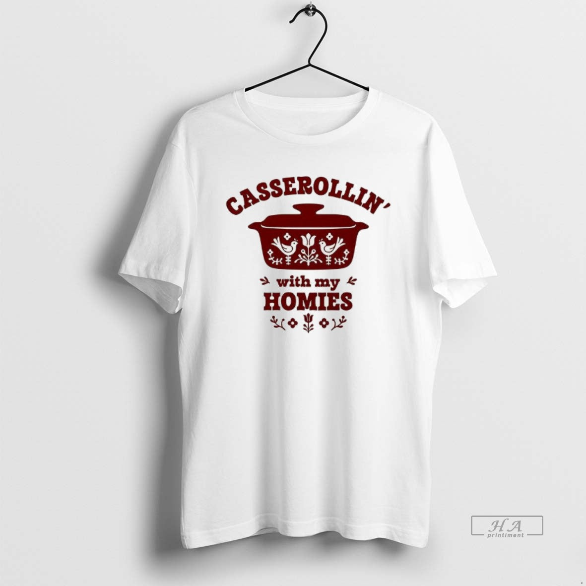Trendy Casserollin With My Homies Cruisin Amish Style Pyrex Casserole Meme Unisex , , , Long Sleeve Tee
